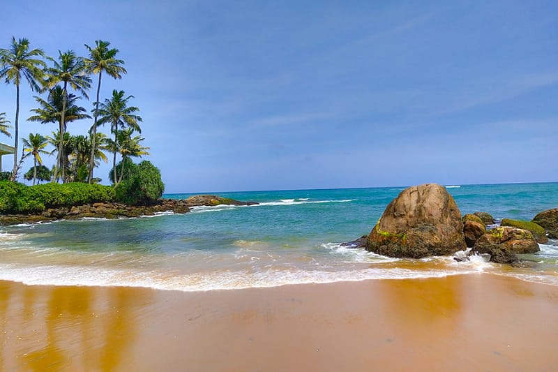 View of a Sri Lanka Beach
